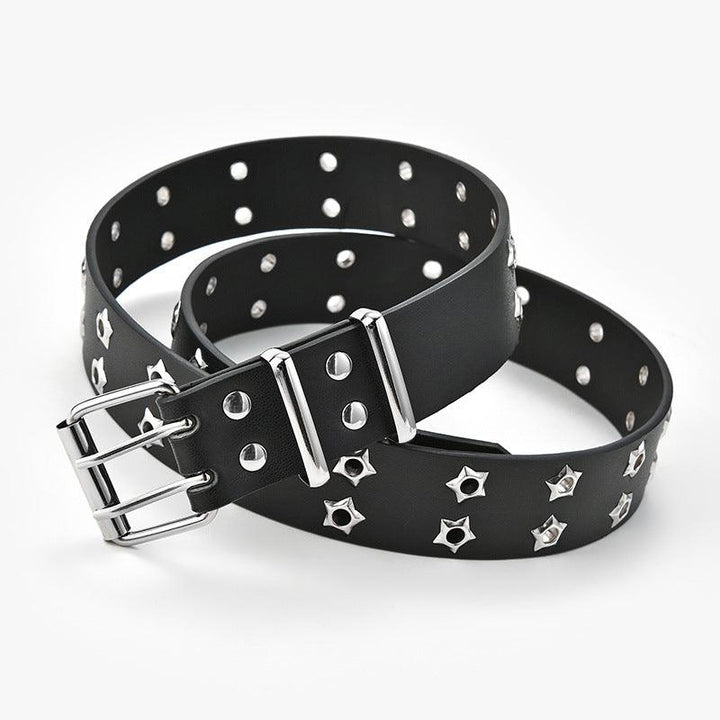 Women's Fashion Stars Decorative Double-row Belts - Super Amazing Store