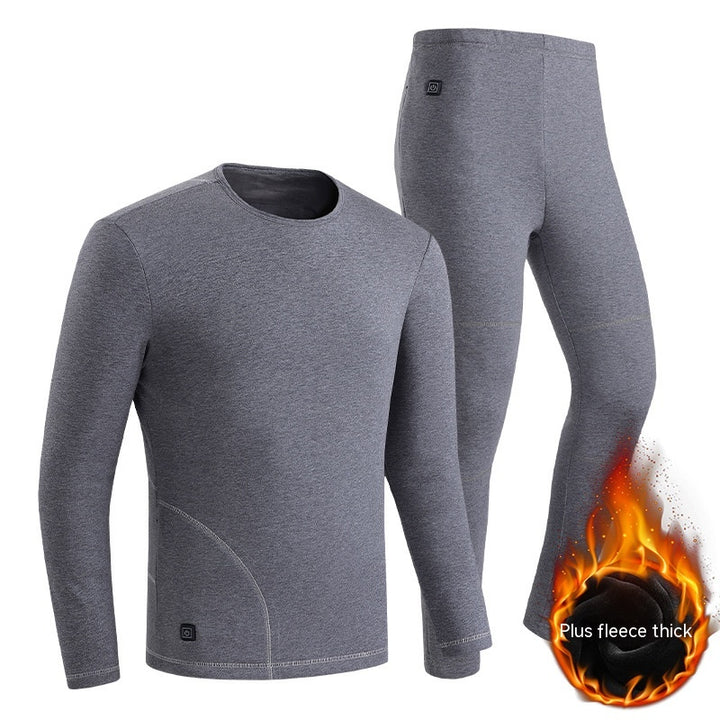 Long Johns USB Heating Thickened Cold Protection Suit-Super Amazing Store