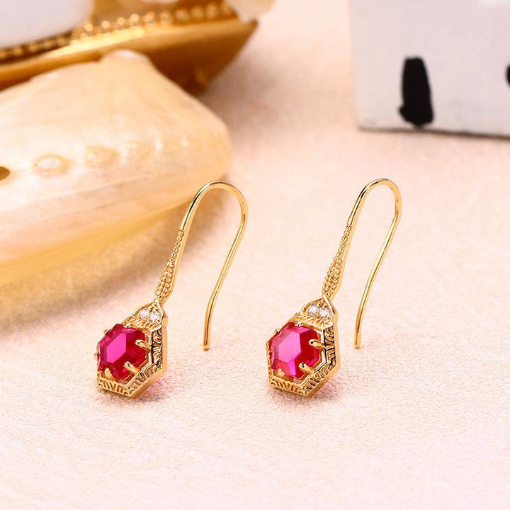 Fashion Trend Earrings Simple Temperament Geometry - Super Amazing Store