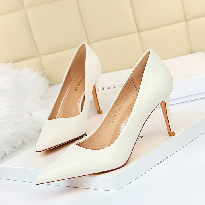 Pointy stiletto heels for professional wear Super Amazing Store