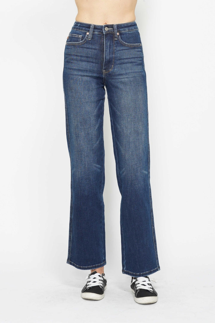 Judy Blue Full Size High Waist Tummy Control Jeans Trendsi