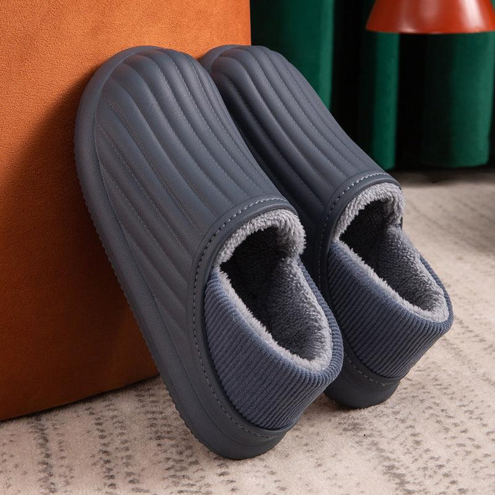 Waterproof Slippers EVA Plush Slippers Women - Super Amazing Store