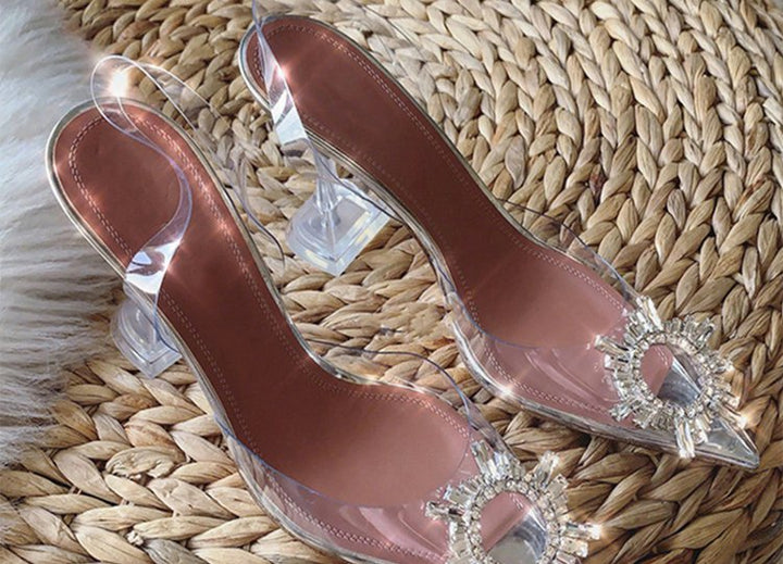 Transparent Decent Trendy High Heels - Super Amazing Store