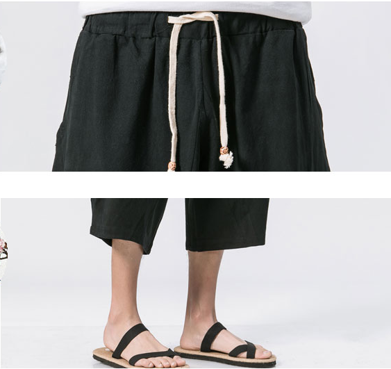 Chinese Style Cotton And Harem Pants-Super Amazing Store