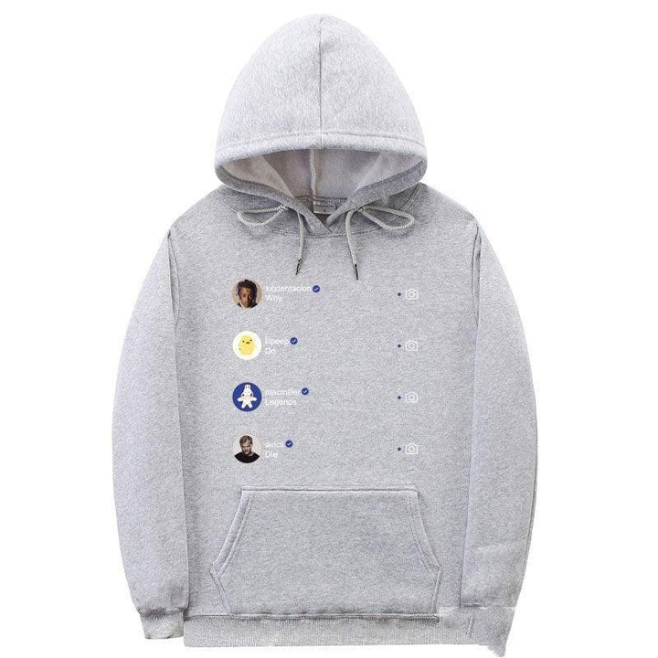 A man in a hooded sweater - Super Amazing Store