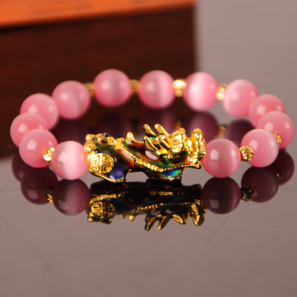 3D Gold Plated PiXiu Bracelet Q2