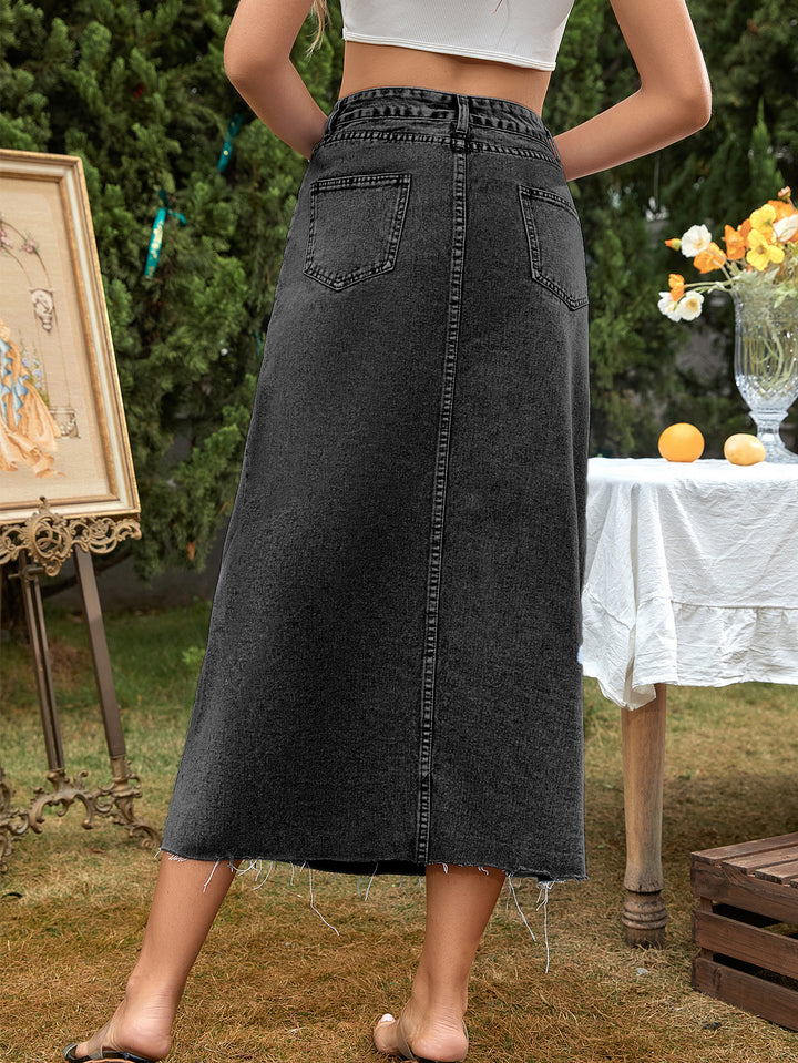 Trendy Denim Skirt Casual All-match Tutu - Super Amazing Store