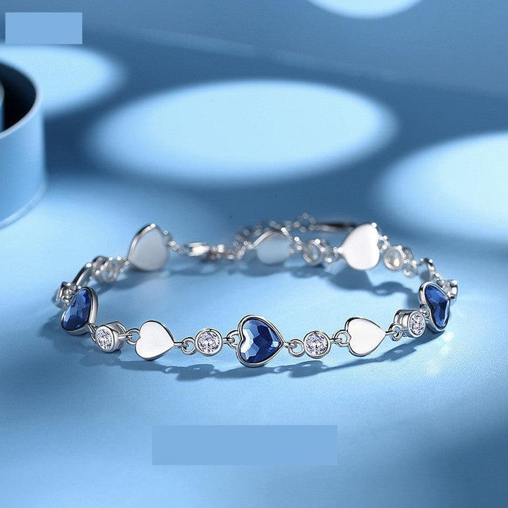 Korean Version Of Heart-shaped Bracelet Temperament Simple Bracelet - Super Amazing Store