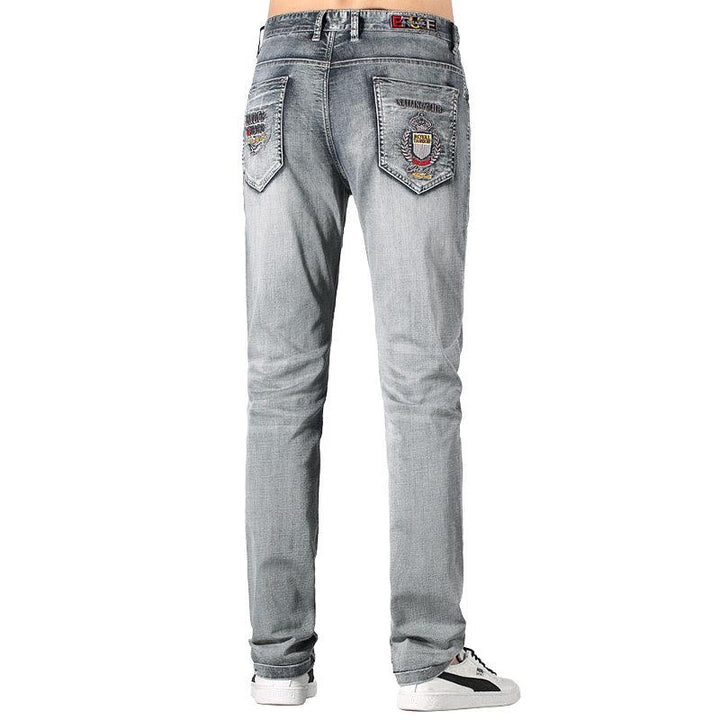 Men's Fashionable Loose Straight Jeans - Super Amazing Store