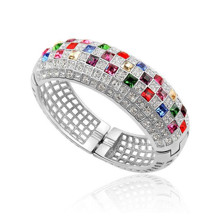 Crystal bracelet full diamond bracelet - Super Amazing Store