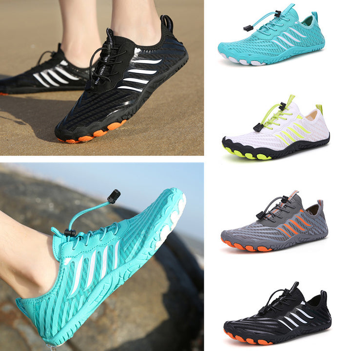 Leisure Swimming Wading Shoes Indoor Fitness  Outdoor River Beach Shoes Summer Q2