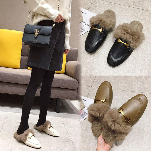 Furry slippers - Super Amazing Store