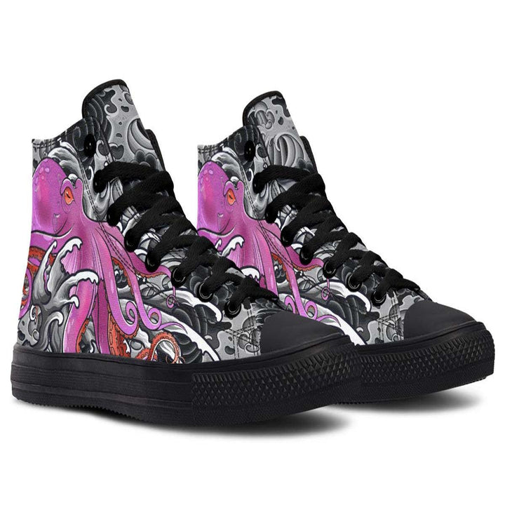 Printed Couple High-top Canvas Shoes - Super Amazing Store