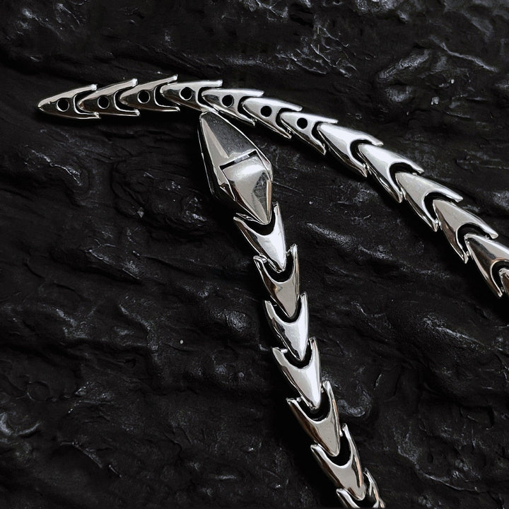 Fashionable Silver Snake Bracelet Bracelet - Super Amazing Store