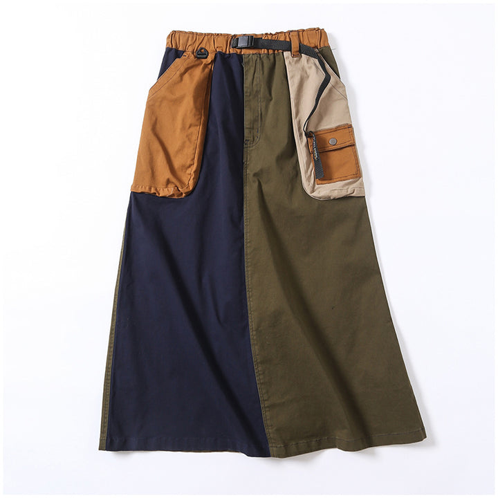 Women's Fashion Loose Retro Elastic Waist Skirt - Super Amazing Store