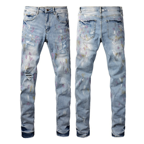 Jeans Slim Fit Skinny Pants Q2