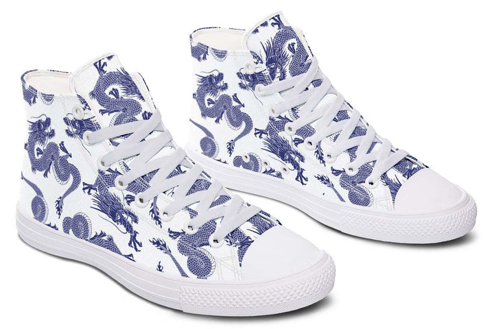 Printed Couple High-top Canvas Shoes - Super Amazing Store