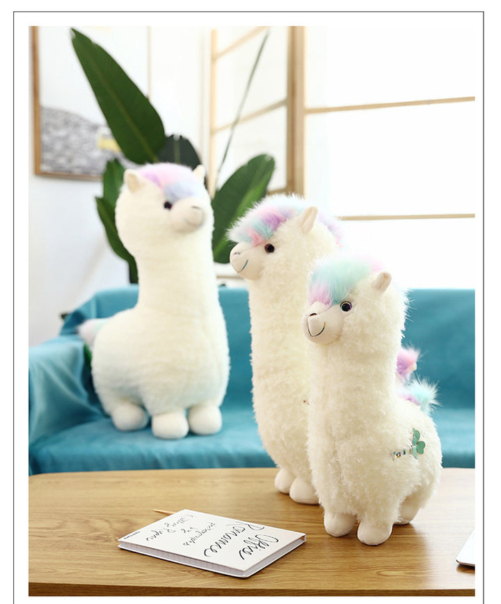 Plush Alpaca Pillow