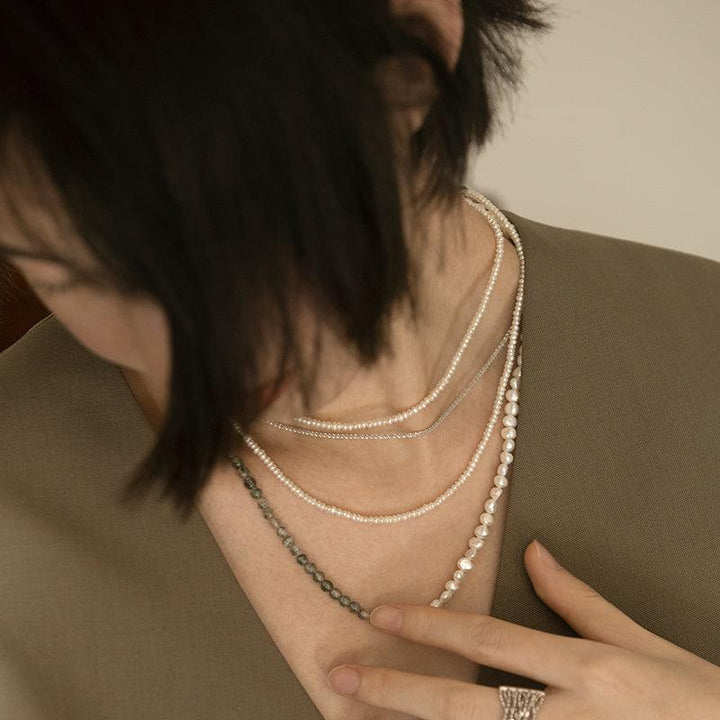Light Luxury Multilayer Vintage Pearl Necklace - Super Amazing Store