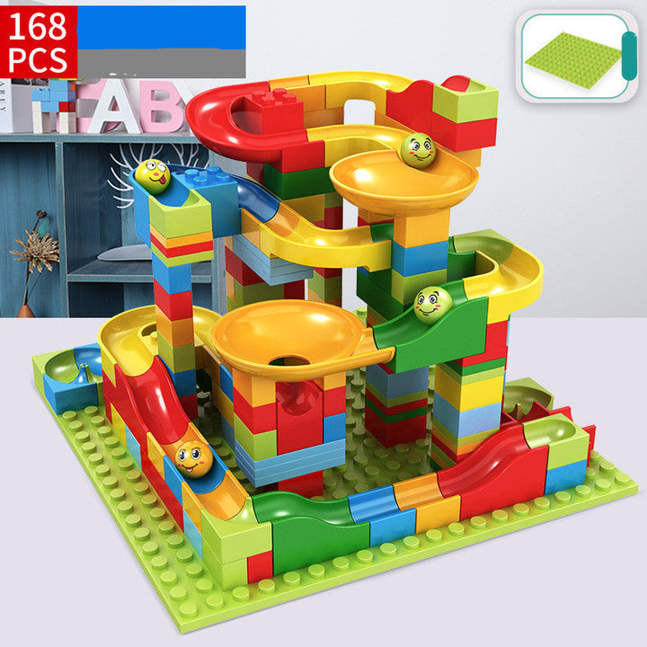 Children's Slide Blocks Are Compatible with Plastic Assembly Super Amazing Store