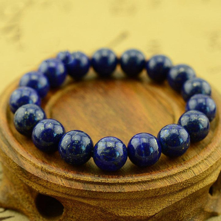 Single loop bracelet lapis lazuli bracelet - Super Amazing Store
