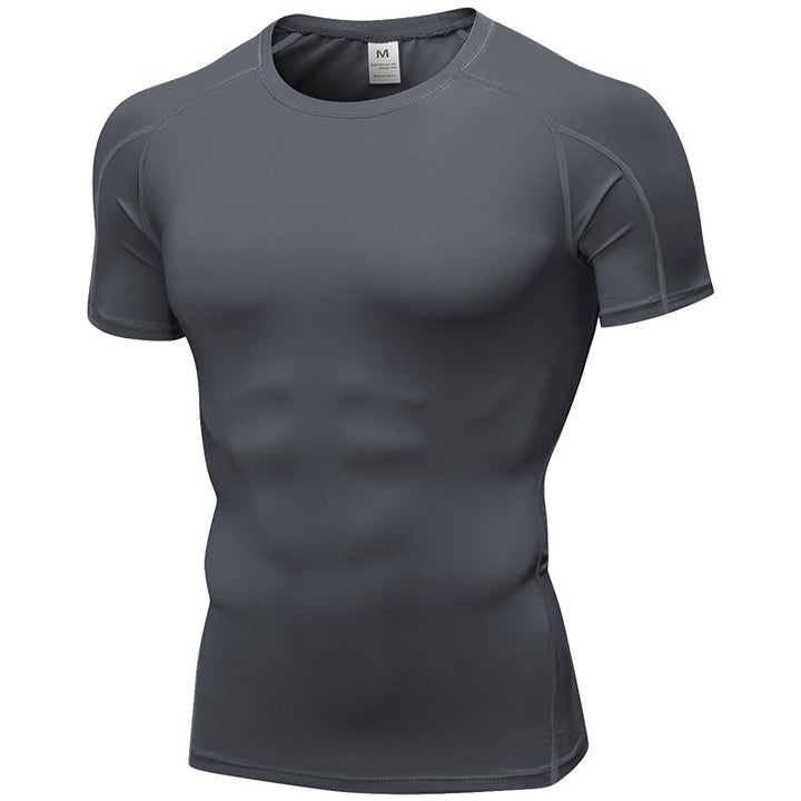 Men's PRO Tight Short Sleeve Fitness Exercise Super Amazing Store