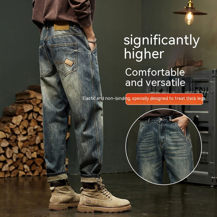 Men's Loose Straight Cargo Pants - Super Amazing Store