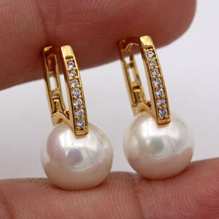 Fashion Gold Pearl Ear Clip - Super Amazing Store