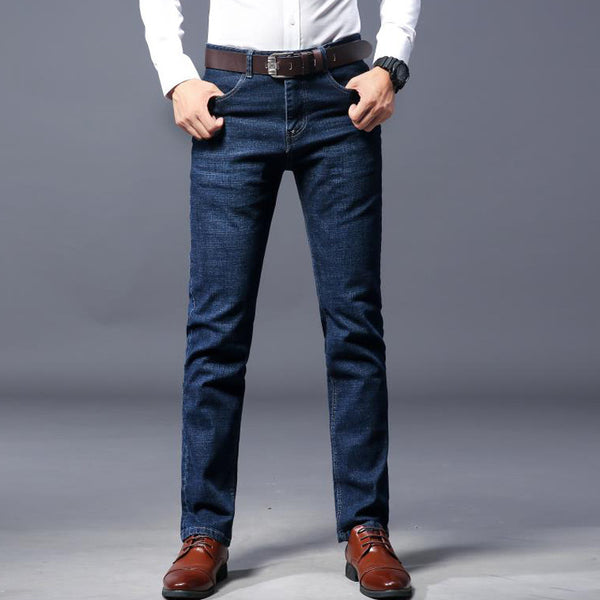 Jeans men's straight loose Q2