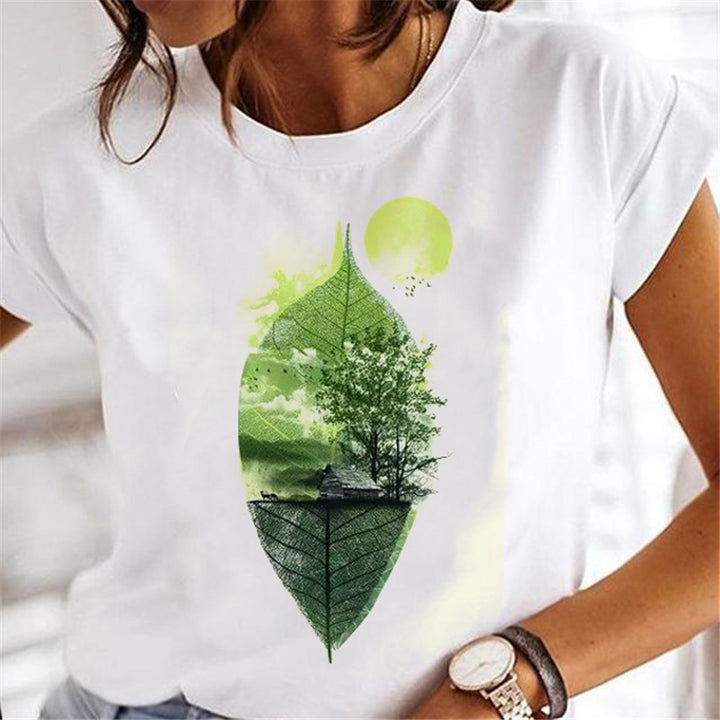 Women Multiple Printed T-shirts Fashion - Super Amazing Store