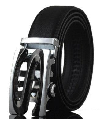 Men Automatic Buckle Leather Belts - Super Amazing Store