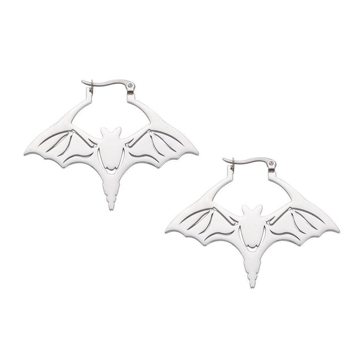 Titanium Steel Cut Bat Earrings - Super Amazing Store