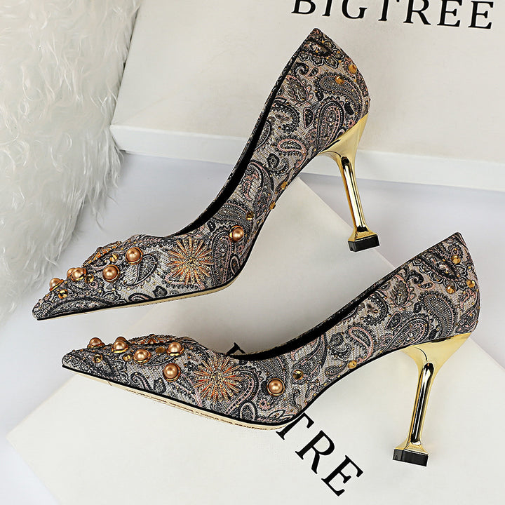 Stylish Printed High Heels - Super Amazing Store