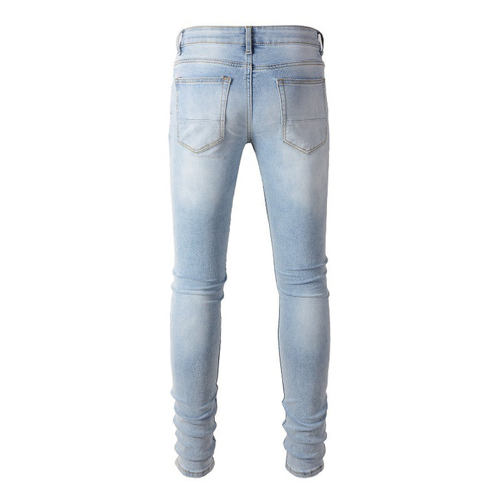 Women's High Street Torn Jeans Q2