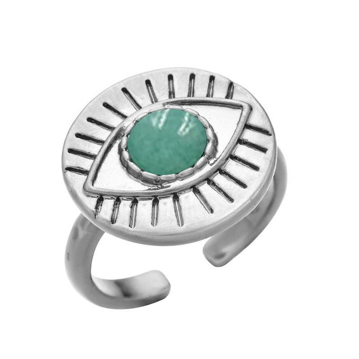 Fashion Eye Natural Stone Ring - Super Amazing Store