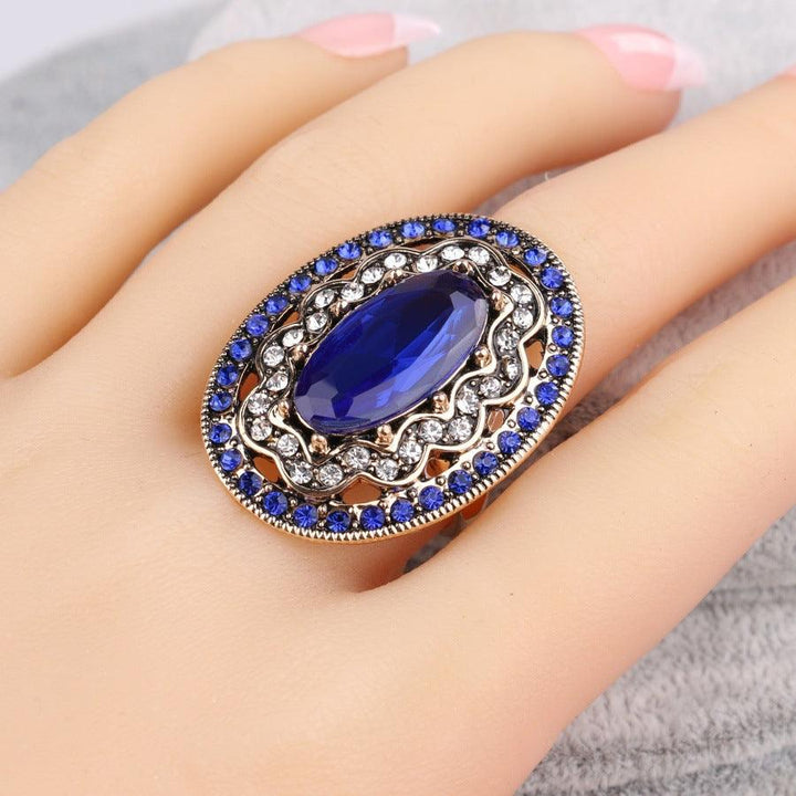 Retro Popular Fashion Oval Ring For Women - Super Amazing Store