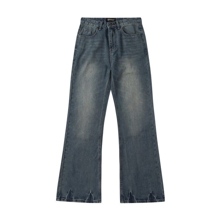 Denim Trousers Men's Retro Bell-bottom Pants Jeans Super Amazing Store