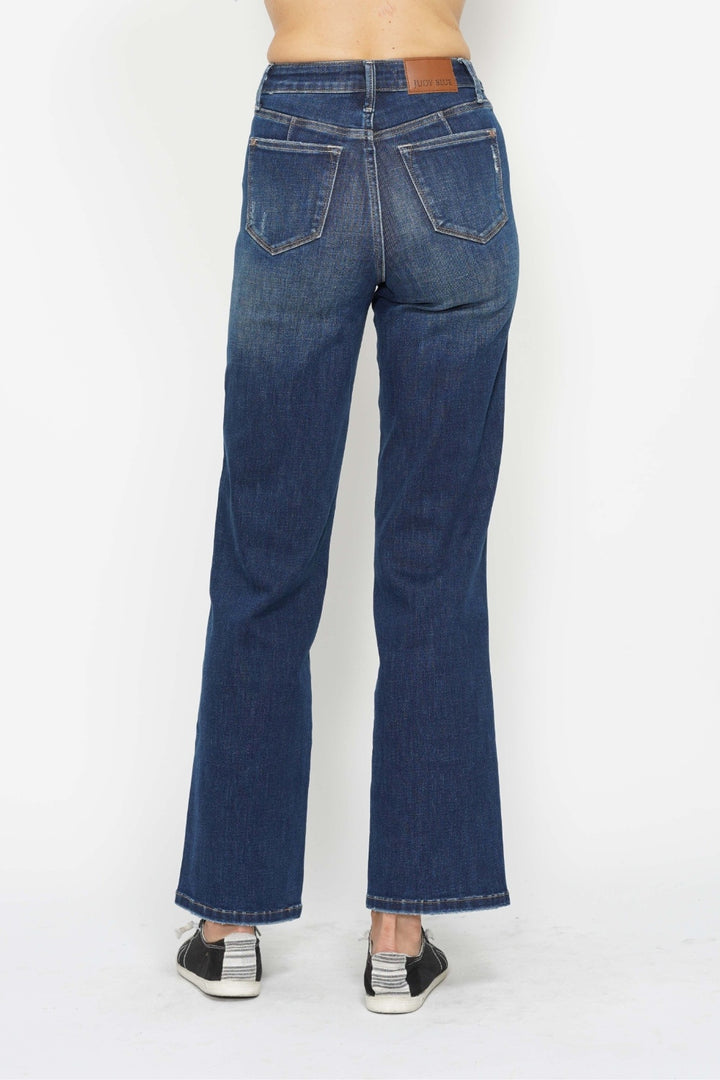 Judy Blue Full Size High Waist Tummy Control Jeans Trendsi