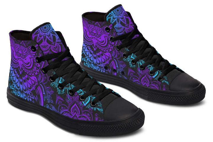 Printed Couple High-top Canvas Shoes - Super Amazing Store