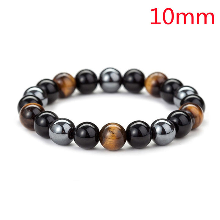 Tiger Eye Stone Bracelet Natural Stone Bracelet Q2