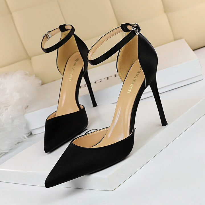 Pointed Hollow High Heels - Super Amazing Store