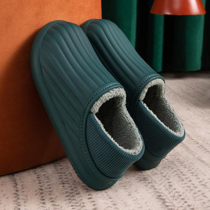 Waterproof Slippers EVA Plush Slippers Women - Super Amazing Store