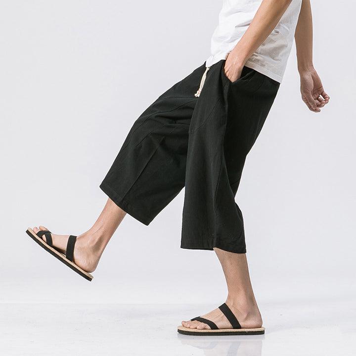 Chinese Style Cotton And Harem Pants-Super Amazing Store