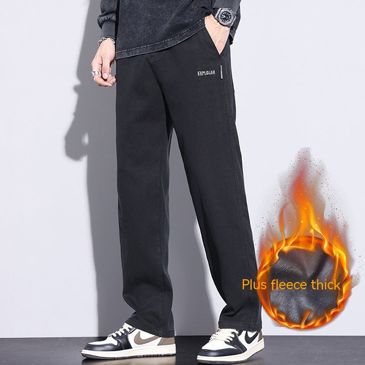 Autumn New Trendy Loose Wide-leg Pants For Men Q2