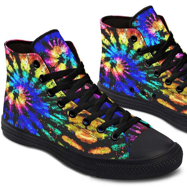 Printed Couple High-top Canvas Shoes - Super Amazing Store