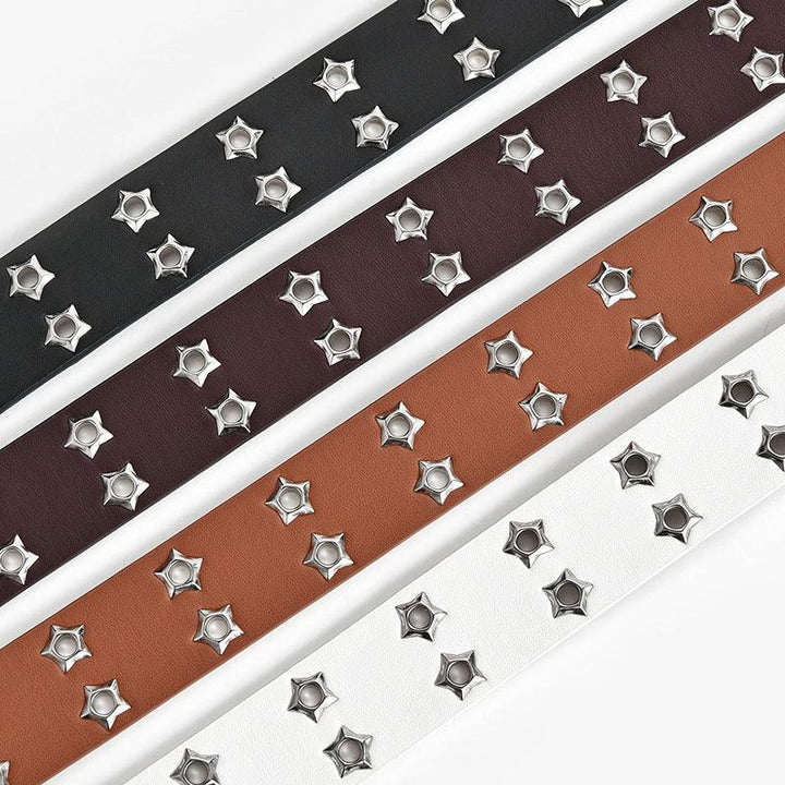 Women's Fashion Stars Decorative Double-row Belts - Super Amazing Store