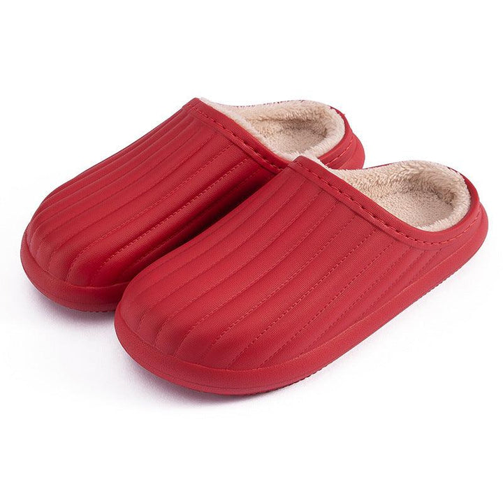 Waterproof Slippers EVA Plush Slippers Women - Super Amazing Store