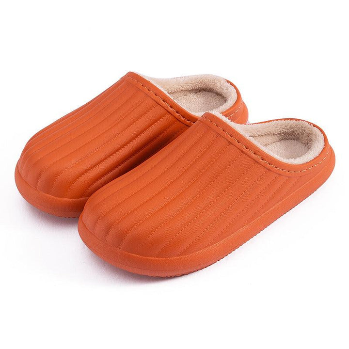 Waterproof Slippers EVA Plush Slippers Women - Super Amazing Store