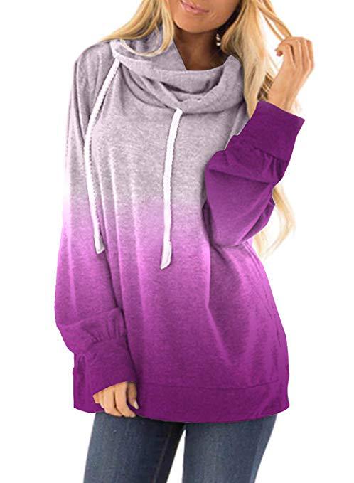 Two-colored Women Hoodie Q2