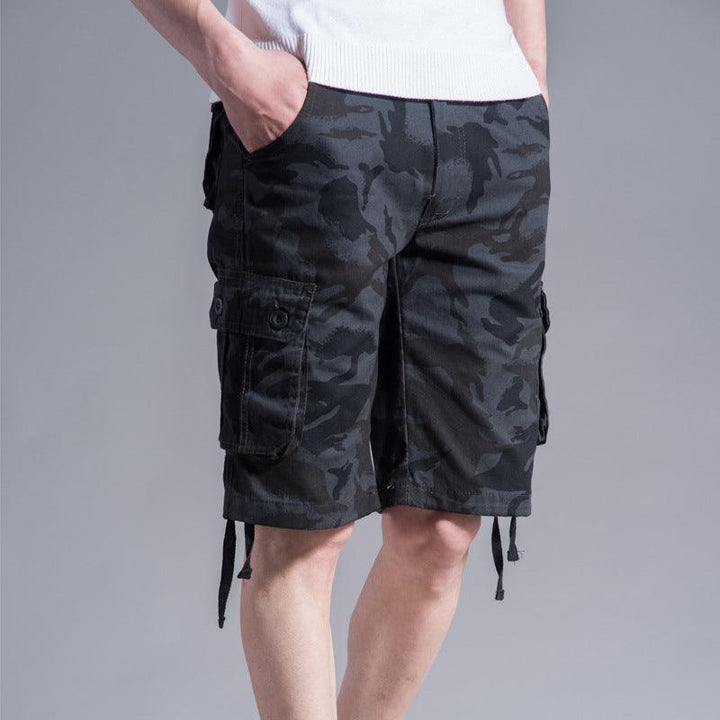 Shorts Summer Men Multi-Pocket Pants Shorts Men's Casual Loose Men's Pants - Super Amazing Store